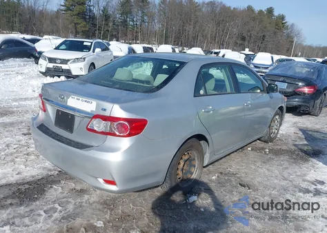 2011 Toyota Corolla Le из США, поврежденный, VIN JTDBU4EE0B9167787